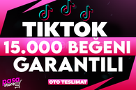 ⭐[KALİTELİ] TİKTOK BEĞENİ +15.000 GARANTİLİ