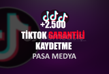 ⭐[KALİTELİ] TİKTOK KAYDETME +2.500