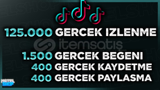 ⭐[KALİTELİ] TİKTOK KEŞFET PAKETİ 1 |OTO TESLİM⭐