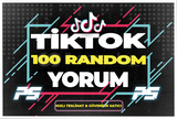 ⭐[KALİTELİ] TİKTOK RANDOM 100 YORUM ⭐