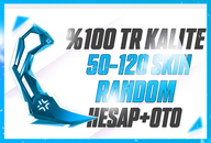 ✨[KALITELI] TR SV 50-120 SKIN RANDOM HESAP✨