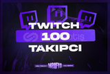 ⭐[KALİTELİ] TWITCH 100 TAKİPÇİ⭐