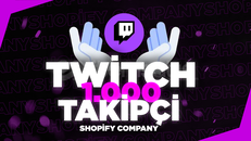 ⭐[KALİTELİ] TWİTCH 1000 GERÇEK TAKİPÇİ⭐