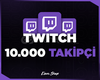 ⭐[KALİTELİ] TWİTCH 10000 GERÇEK TAKİPÇİ⭐