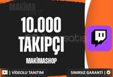 ⭐ [KALİTELİ] TWITCH 10000 TAKİPÇİ ⭐#ENHIZLI