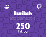 Kaliteli ⭐ Twitch 250 Takipçi