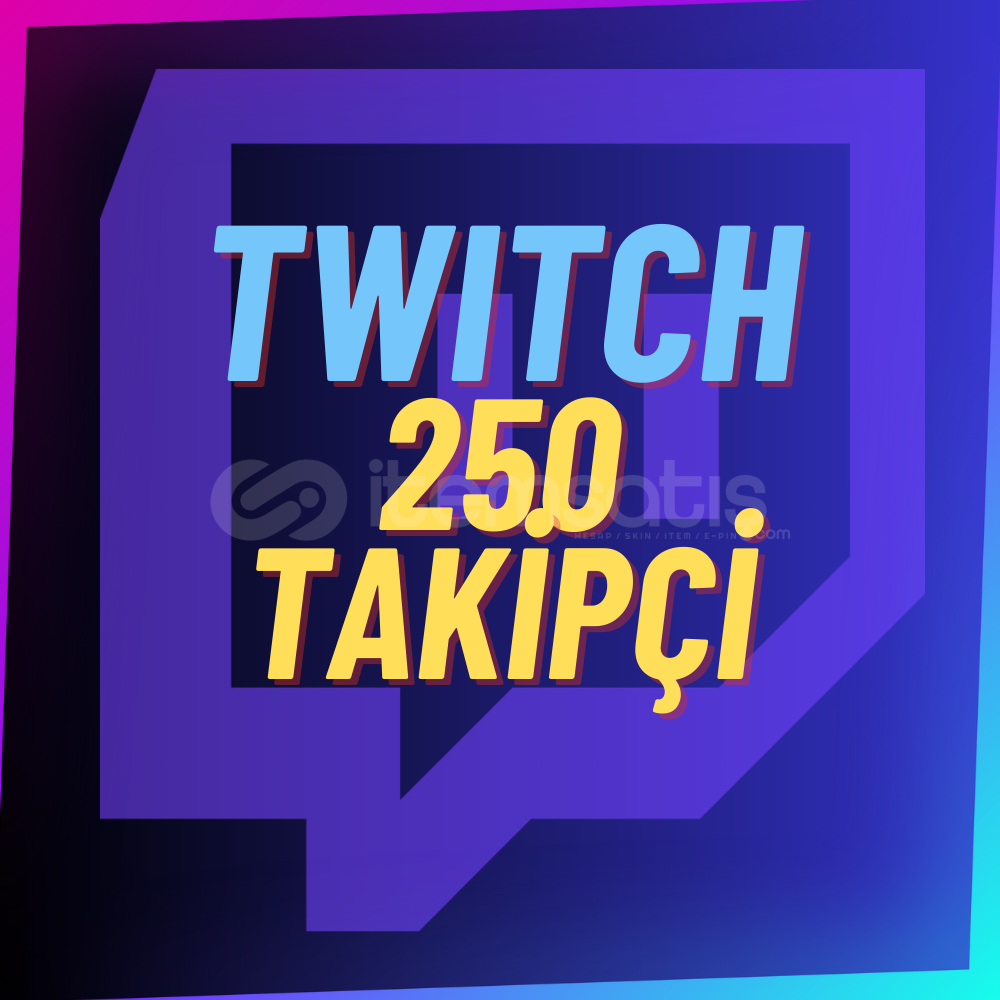 KALİTELİ | TWITCH 250 TAKİPÇİ KALİTELİ | TWITCH 250 TAKİPÇİ