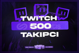 ⭐[KALİTELİ] TWITCH 500 TAKİPÇİ⭐