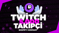 ⭐[KALİTELİ] TWİTCH 5000 GERÇEK TAKİPÇİ⭐