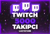 ⭐[KALİTELİ] TWİTCH 5000 GERÇEK TAKİPÇİ⭐