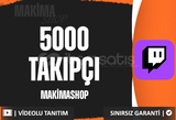 ⭐ [KALİTELİ] TWITCH 5000 TAKİPÇİ ⭐#ENHIZLI