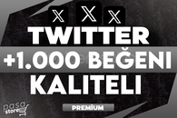 ⭐[KALİTELİ] TWİTTER +1.000 BEĞENİ GARANTİLİ⭐