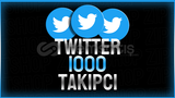 ⭐|KALİTELİ]⭐TWİTTER 1000 GERÇEK TAKİPÇİ