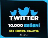 ⭐[KALİTELİ] TWİTTER 10000 GERÇEK BEĞENİ⭐