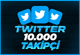 Kaliteli Twitter 10.000 Takipçi