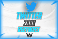 ⭐(KALİTELİ) TWİTTER 2.000 RETWEET⭐