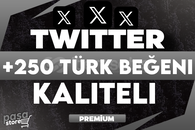 ⭐[KALİTELİ] TWİTTER +250 TÜRK BEĞENİ GARANTİLİ⭐