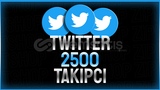 ⭐|KALİTELİ]⭐TWİTTER 2500 GERÇEK TAKİPÇİ