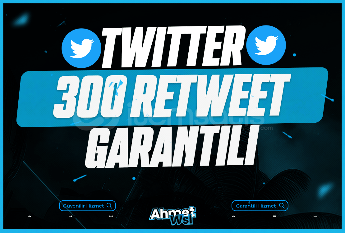 Kaliteli - Twitter 300 Retweet Kaliteli - Twitter 300 Retweet