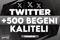 ⭐[KALİTELİ] TWİTTER +500 BEĞENİ GARANTİLİ⭐