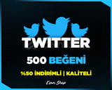 ⭐[KALİTELİ] TWİTTER 500 GERÇEK BEĞENİ⭐