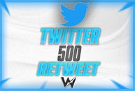 ⭐(KALİTELİ) TWİTTER 500 RETWEET⭐