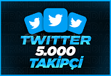 Kaliteli Twitter 5000 Takipçi