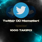 [KALİTELİ] TWİTTER (X) 1000 TAKİPÇİ