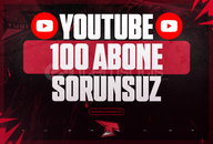 ⭐[Kaliteli] YouTube 100 Abone + Garanti ⭐