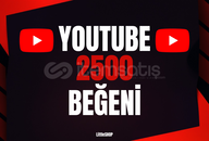 ⭐[KALİTELİ] YOUTUBE 2500 BEĞENİ⭐