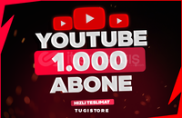 ⭐[Çalışıyor] YouTube 1000 Abone + Garanti ⭐