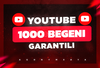 Kaliteli Youtube 1000 Beğeni