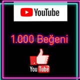 ⭐[KALİTELİ] YouTube 1.000 Beğeni