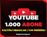 Youtube 1000 takipçi kaliteli data