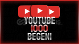 ⭐|KALİTELİ]⭐YOUTUBE 1000 GERÇEK BEĞENİ