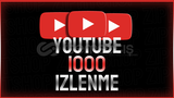 ⭐|KALİTELİ]⭐YOUTUBE 1000 GERÇEK İZLENME