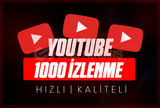 ⭐[KALİTELİ] YOUTUBE 1000 İZLENME + GARANTİ