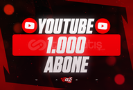 ⭐[KALİTE] Youtube 1000 Organik Gerçek Abone