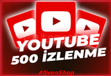 ⭐[KALİTELİ] Youtube 500 Organik Gerçek İzlenme