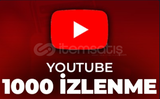 ⭐[KALİTELİ] Youtube 1000 Organik Gerçek İzlenme