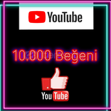 ⭐[KALİTELİ] YouTube 10.000 Beğeni