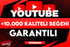 ⭐[KALİTELİ] YOUTUBE +10.000 BEĞENİ PREMİUM⭐