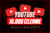 ⭐[KALİTELİ] YOUTUBE 10.000 İZLENME + GARANTİ