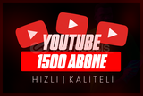 ⭐[KALİTELİ] YOUTUBE 1500 GERÇEK ABONE + GARANTİ