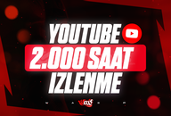 ⭐[KALİTE] Youtube 2000 Saat İzlenme