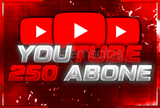 KALİTELİ | YOUTUBE 250 ABONE 