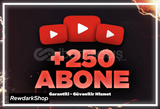 ⭐KALİTELİ⭐YOUTUBE 250 ABONE