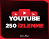 ⭐[GARANTİLİ] YOUTUBE 250 İZLENME⭐