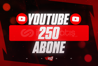 ⭐[KALİTE] Youtube 250 Organik Gerçek Abone