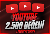 ⭐|KALİTELİ]⭐YOUTUBE 2500 GERÇEK BEĞENİ